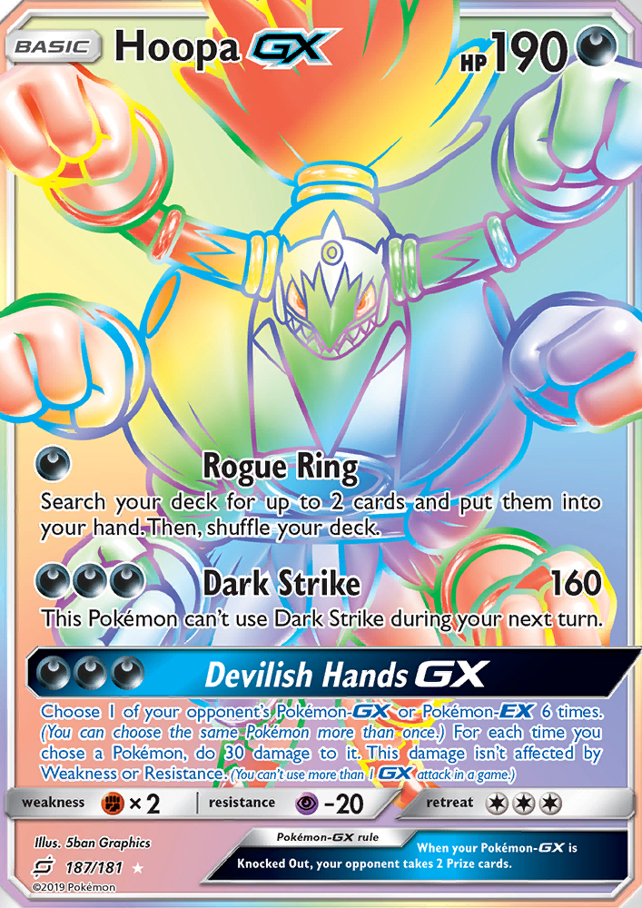 Hoopa-GX #166 Team Up - Pokefol.io - Current & Historical Prices For
